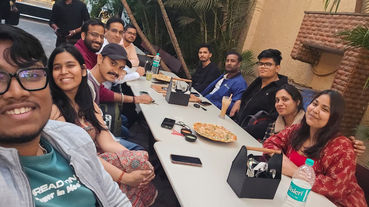 Team Celebrations at the J Mac office in Indore